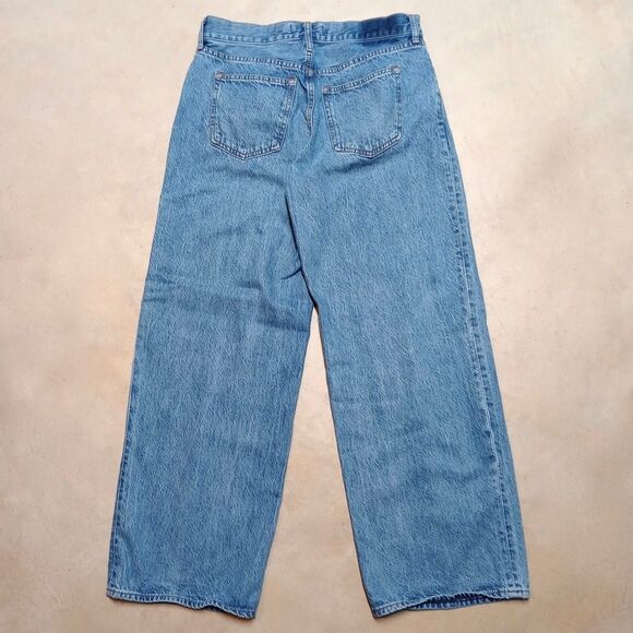 Abercrombie & Fitch Ultra Loose Low Rise Jeans Women's Size 27 Curve Love - Picture 3 of 9